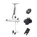 White 12V 55LBS 54inch Bow Mount Trolling Motor with Remote Control W5497