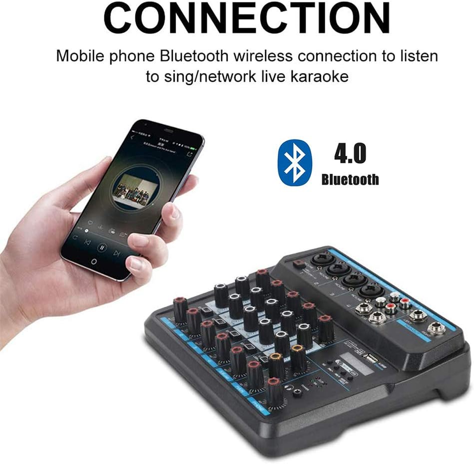 6 Channel Bluetooth Sound Mixer Pack of 2 B84625